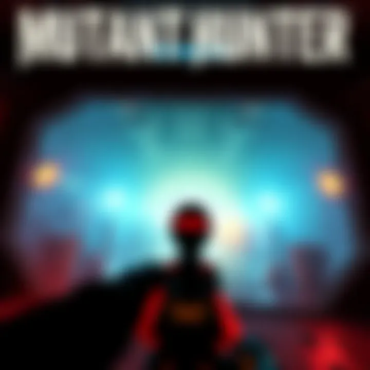 A scene showing the new immersion camera feature in Mutant Hunter, highlighting a player experiencing the game from a first-person perspective.