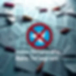 India Bans Telegram for Exam Protection A digital illustration showing a crossed-out Telegram logo over a backdrop of exam papers, symbolizing the ban to safeguard exam integrity in India.