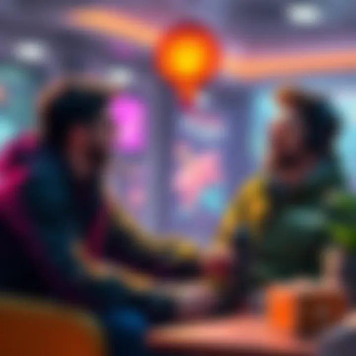 Two indie game developers from Pixel Balloon sharing experiences about making games without ads or in-app purchases
