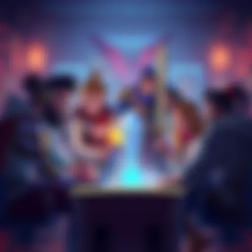 A group of character artists working together on designs for a 3D roguelike game in a low fantasy setting.