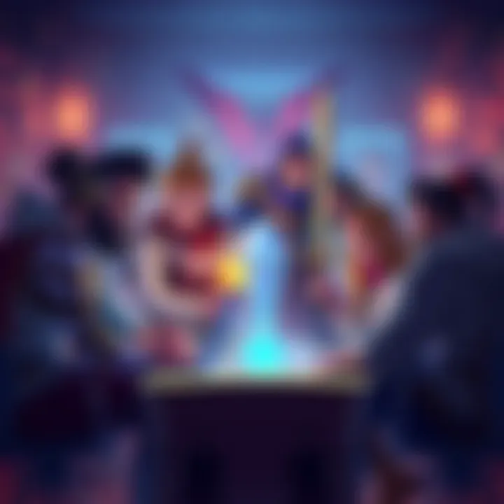 A group of character artists working together on designs for a 3D roguelike game in a low fantasy setting.