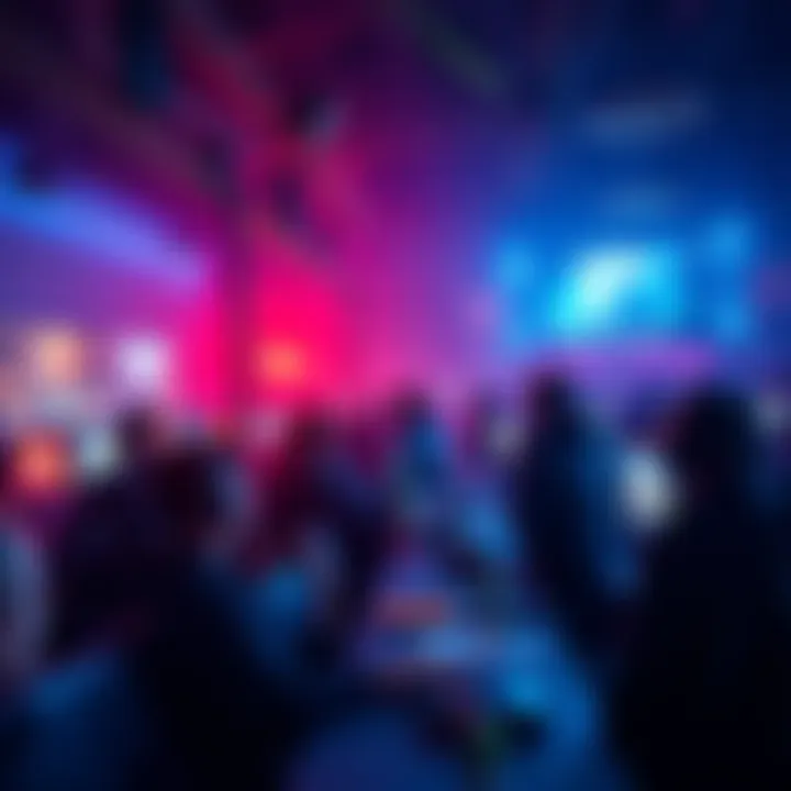 Gamers participating in an indie game showcase on Discord, wishlist and testing game demos