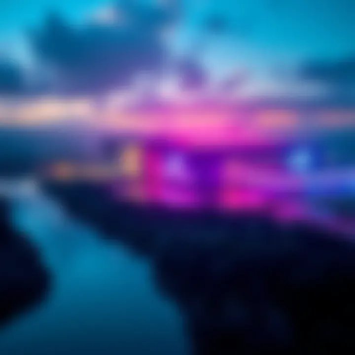 A view of Panther Lake with Intel's logo, showcasing a modern facility dedicated to developing 2 nm technology.