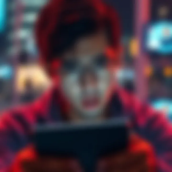 A frustrated person using CharacterAl with ads interrupting their chat conversation.