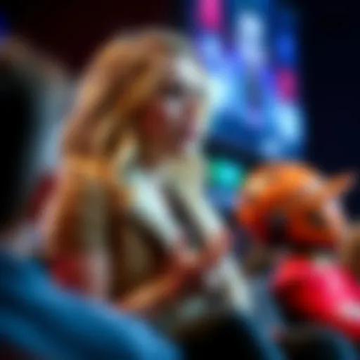 Jennifer English passionately discusses the importance of human actors in RPGs at a panel