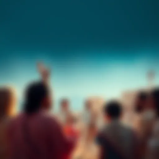 Jesus Christ speaking to a group of people, illustrating His teachings and influence on faith
