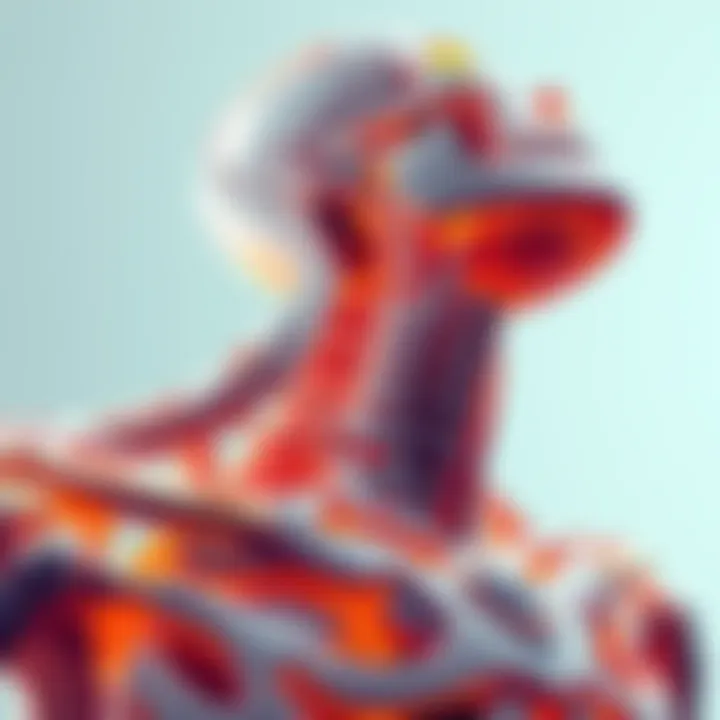 A clear illustration showing how to connect the neck and torso correctly, highlighting the alignment and joining process.