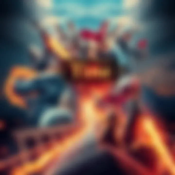 A collage of iconic symbols from different historical eras, reflecting their influence on modern culture and society.