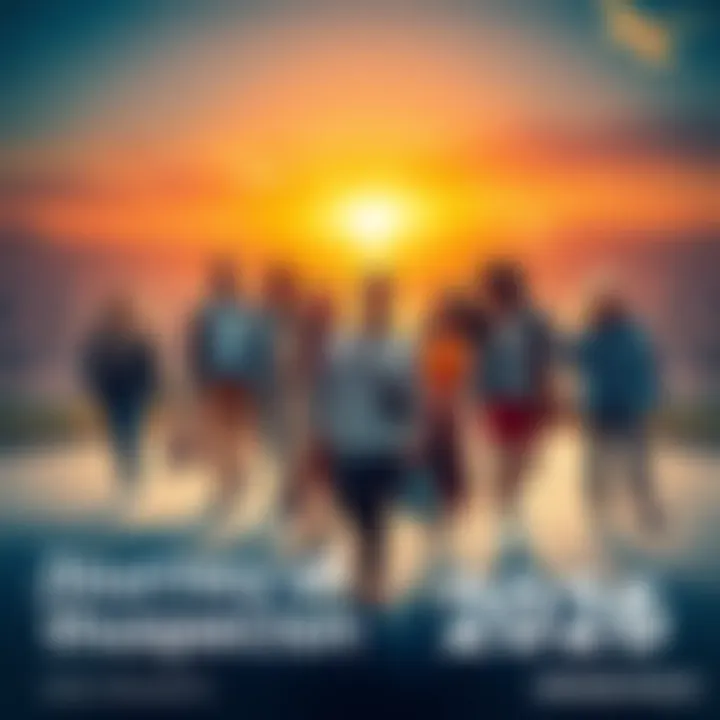 Journey of Change in 2026 A diverse group of people walking together, symbolizing connections and transitions in various fields.