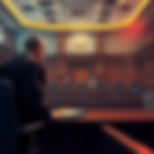 A judge at a courtroom making a ruling regarding a lawsuit linking AI to a teen's suicide