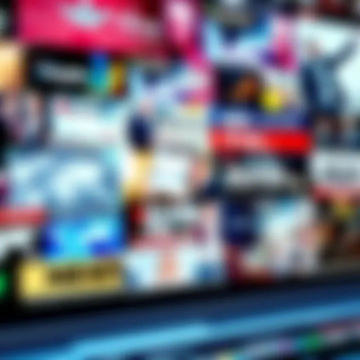 A collage of news headlines showing updates on major events and changes in various sectors