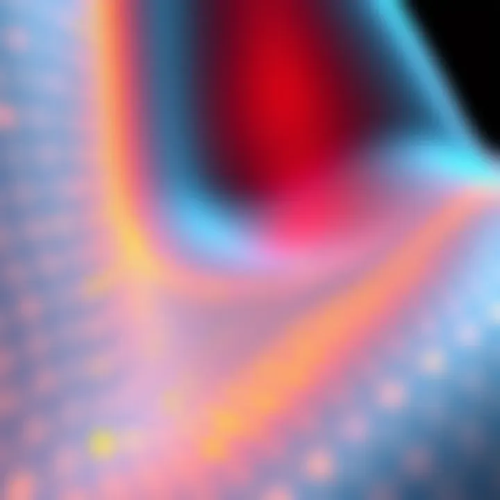 Illustration showing the kma_roundedge tool with highlighted edges on a mesh, depicting challenges in edge detection for merged meshes.