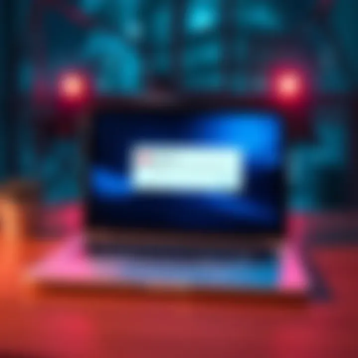 A laptop displaying an error message during Kohya_ss installation, showing troubleshooting steps on screen.