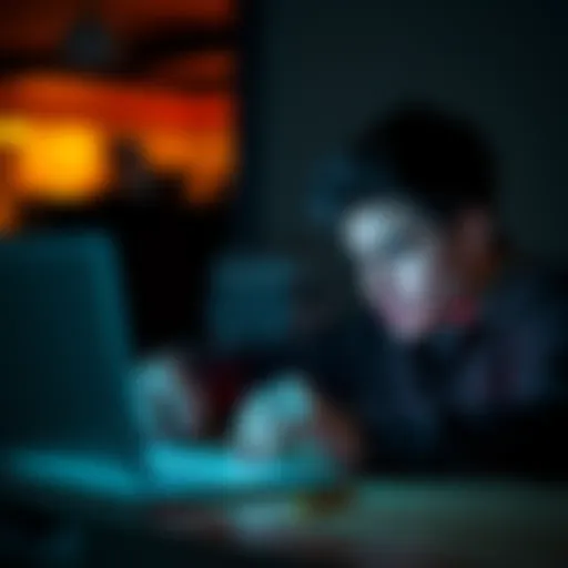 A person looking frustrated while studying Modern Greek with a laptop showing error messages from GPT5.