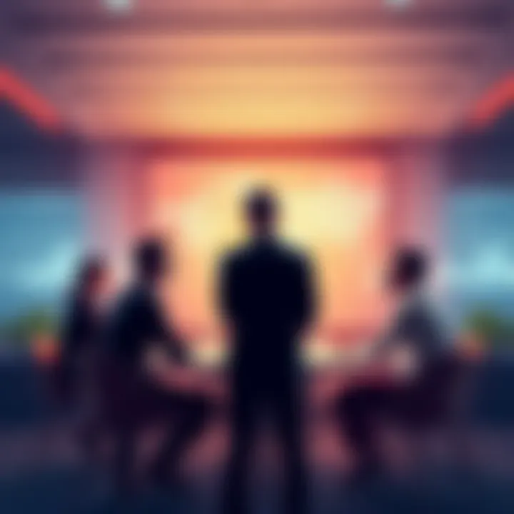 An image showing a business meeting where LeCun discusses his billion-dollar seed round with a team, highlighting Energy-Based Models and formal reasoning.