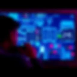 A person looking concerned while using an LG Smart TV, illustrating privacy issues with smart devices.