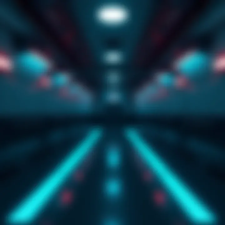 Liminal Space Game Demo A scene from the liminal space game demo showcasing an eerie hallway with soft lighting and empty spaces.