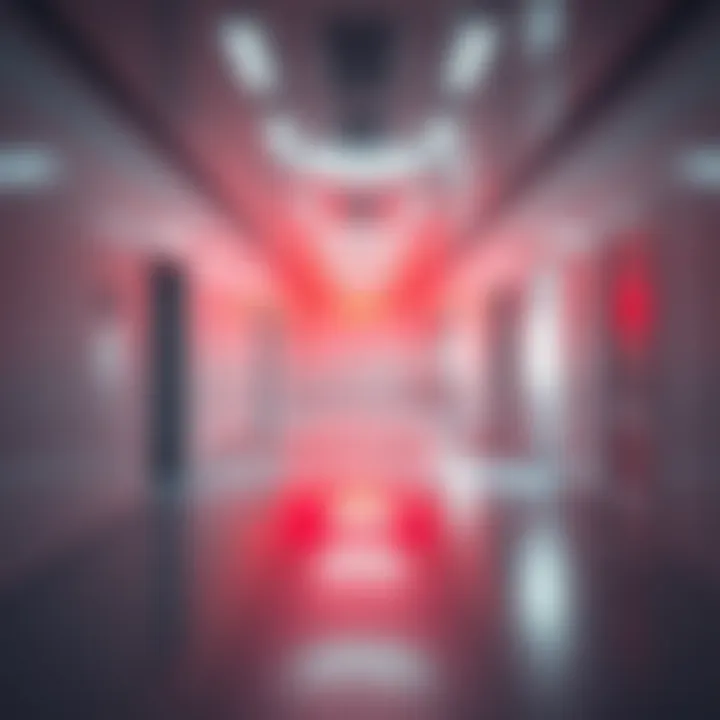 Liminal space render in Blender A photorealistic liminal space scene created in Blender, showcasing empty hallways and soft lighting.