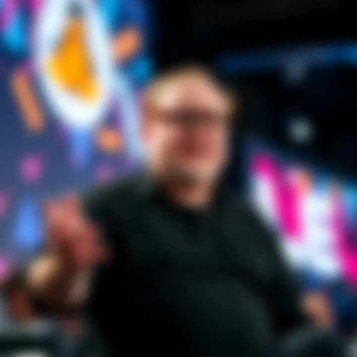 Linus Torvalds discusses future leadership in Linux during a tech conference.