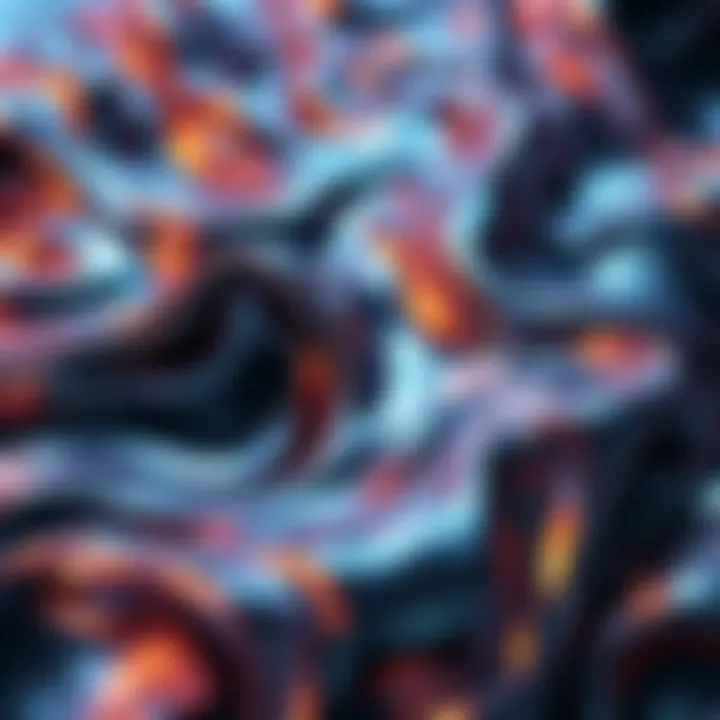 An example of Liquid Metal animation showing a fluid, shiny effect similar to Apple trailer visuals.