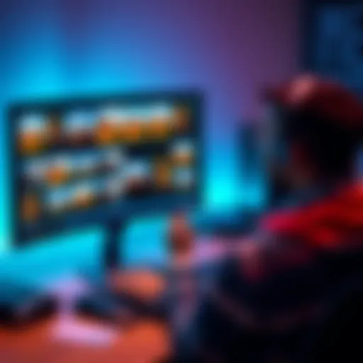 A person organizing a digital photo library on a computer using the DXP6800Pro NAS, with images displayed on the screen showing duplicates being removed.