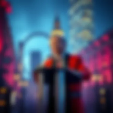 The Mayor of London speaks at a podium about the city's plans for data center development and infrastructure improvements.