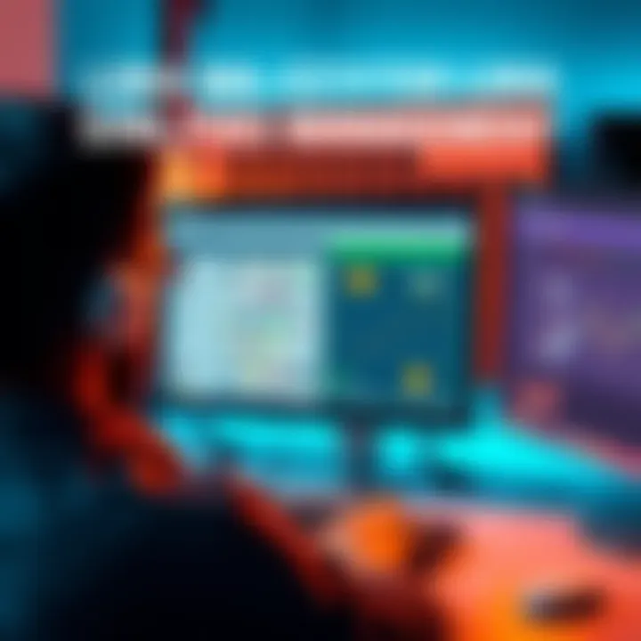 A person using LoRA Manager on a computer screen, showing organized LoRA collectibles and tools, with a clean and user-friendly interface.
