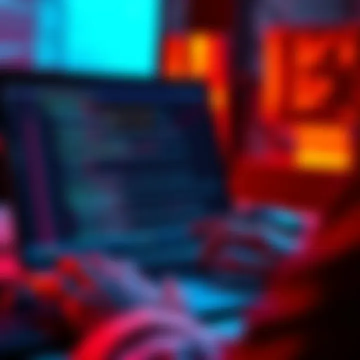 A person troubleshooting Lora WAN 2.2 error on a laptop, showing a coding screen with error messages related to tensor grad issues.