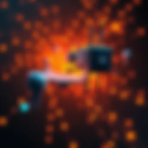 Visual representation of LoRAs working together through ComfyUI nodeset, showcasing improved connectivity and collaboration