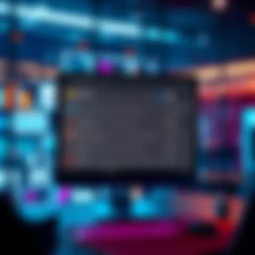 A computer screen displaying a forum with only a few posts visible, indicating low engagement