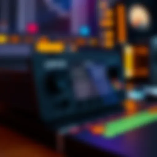 The LTX 2 showing its unique features and settings menu with sampling options