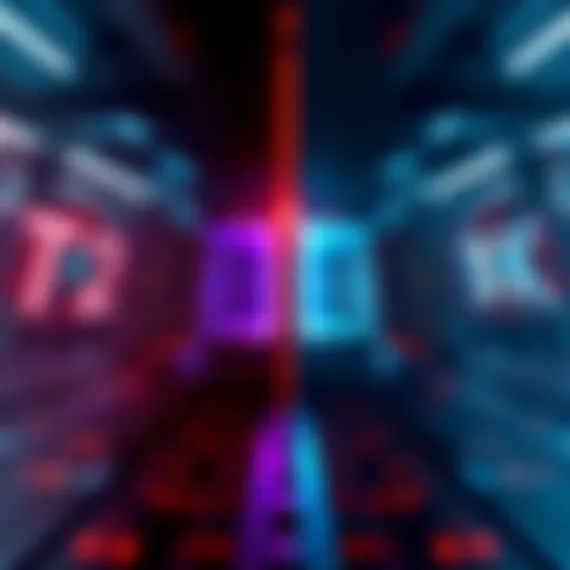 A side-by-side visual comparison of the LTX2 and WAN 2.2 interfaces showcasing speed features and complexity.