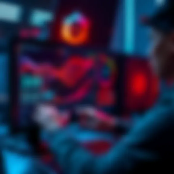 A person manipulating a computer interface to enhance images with Ltx 2.3 Lora and Nvidia PiD technology.