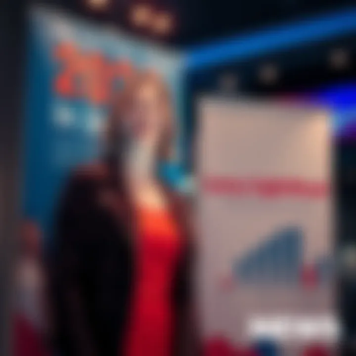Lucy Lightfoot in 2026 Lucy Lightfoot smiling and standing beside a banner of her initiatives in 2026