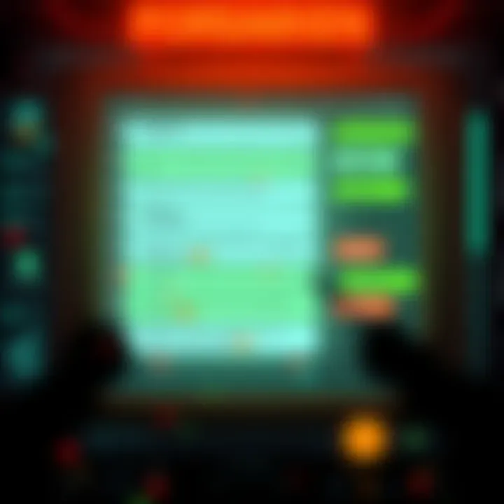 A digital chat window showing messages filled with Mafia and Call of Duty references, illustrating the interaction among chat bots.
