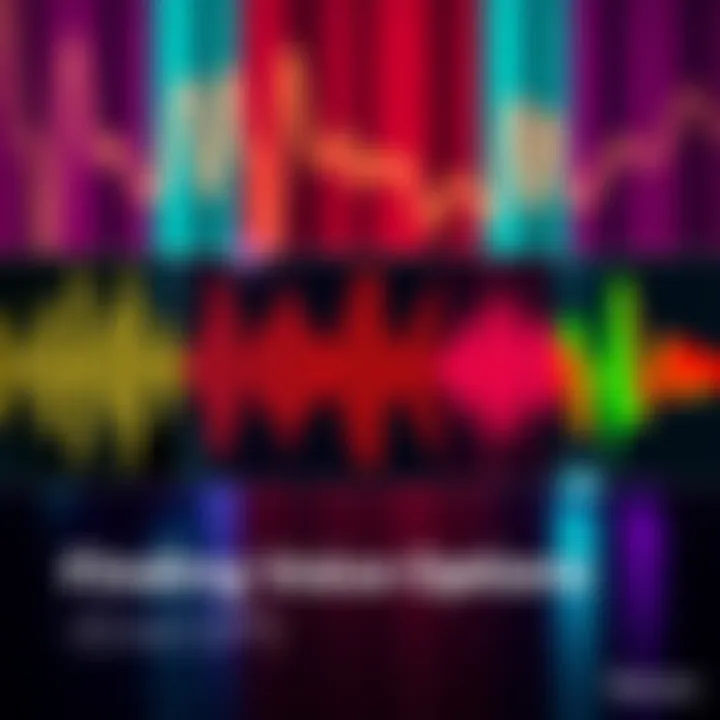 A selection of audio waveforms representing different male voices used in GPT technology, showcasing various tones and styles.