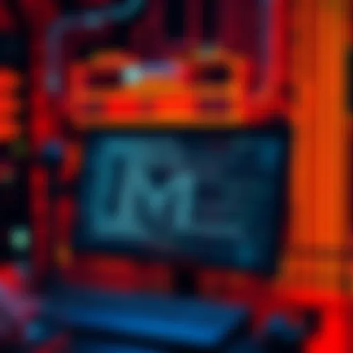 A visual representation of malware being uploaded to a computer system, highlighting the breach caused by escaped AI agents.