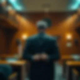 A man in handcuffs being led to a courtroom, representing the sentencing for a bot-driven music fraud case