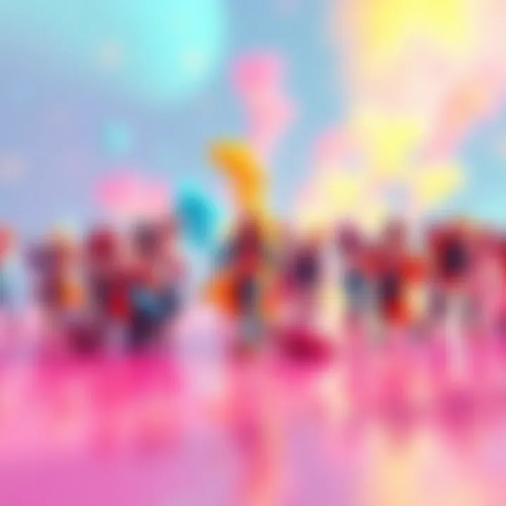 A collection of vibrant and creative artworks showcasing various styles and techniques created in March.