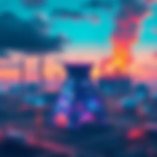 Illustration of Meta's new AI supercluster in Louisiana, showcasing massive energy facilities and technology advancements.