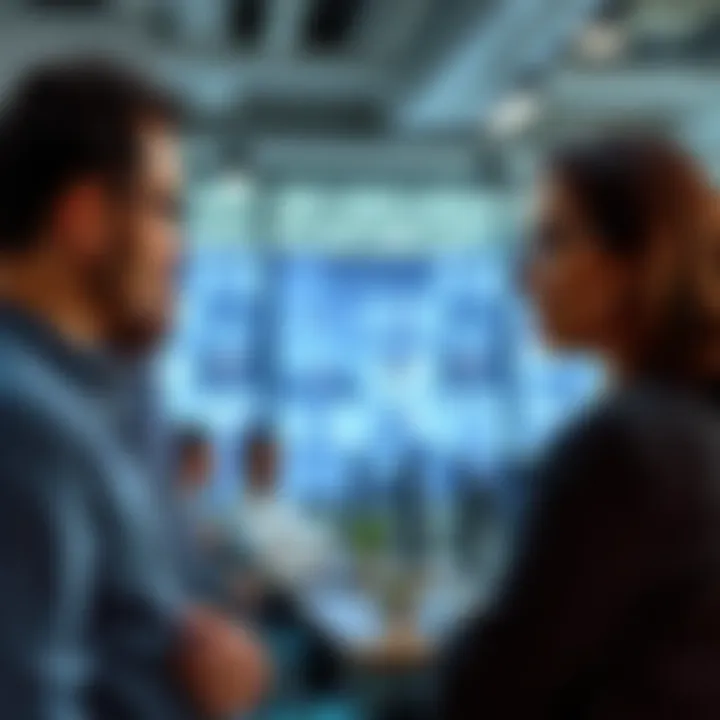 A Meta employee speaking about artificial intelligence issues in a video, with a backdrop of corporate office settings, showing emotional expressions and attention from colleagues.