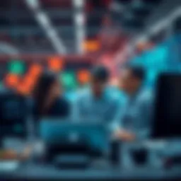 A group of Meta employees collaborating in a virtual workspace, utilizing AI tools to boost productivity and work efficiency.