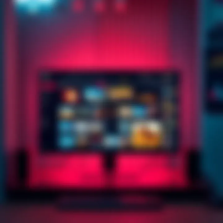 Meta Muse Image AI Generator A computer screen displaying the Meta Muse Image AI generator interface, with various images being created.