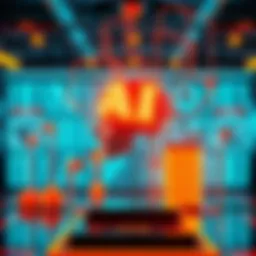 A graphic showing AI services priced like utilities, illustrating the concept of metered intelligence