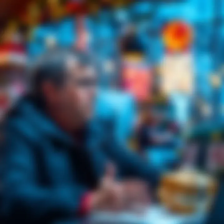 Investor Michael Burry discusses his critique of Nvidia during Thanksgiving 2025, with holiday decorations in the background.