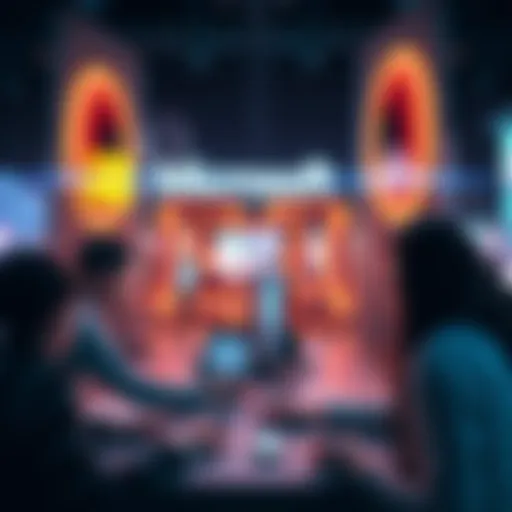 A visual representation of Microsoft's new AI assistant designed to attract and retain users, showcasing engaging interface elements and user interaction.