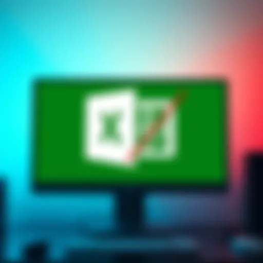 A computer screen displaying the Microsoft Excel logo with a dotted line leading to a crossed-out COPILOT function symbol, illustrating its retirement.