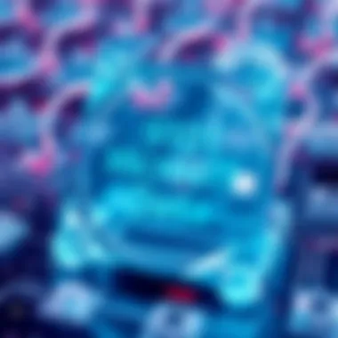 Microsoft Glass Data Storage A close-up of a glass storage device with data inscribed on its surface, symbolizing Microsoft's new long-lasting data technology.