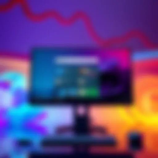 A computer screen displaying the new Windows 11 Search interface with enhanced features and a cleaner design.