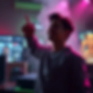 Microsoft Xbox account restoration A visual representation of a person celebrating the restoration of their hacked Xbox account, featuring an Xbox console and games in the background.